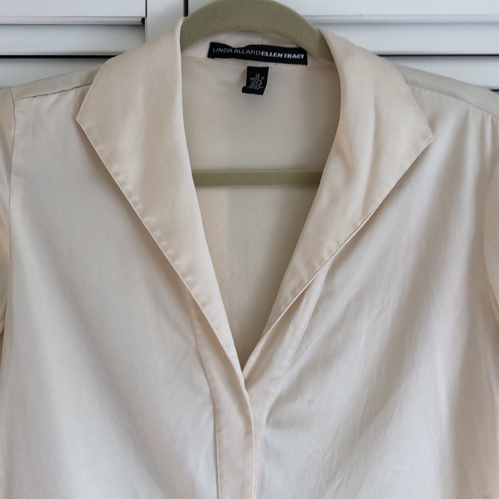 SILK CREAM VINTAGE BLOUSE